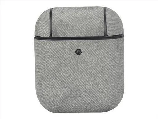 TerraTec Air Box Θήκη Υφασμάτινη με Γάντζο σε Γκρι χρώμα για Apple AirPods TerraTec Air Box Θήκη Υφασμάτινη με Γάντζο σε Γκρι χρώμα για Apple AirPods - Image 1