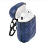 TerraTec AirBox Θήκη Σιλικόνης με Γάντζο σε Μπλε χρώμα για Apple AirPods