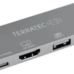 TerraTec Connect C4 USB-C Docking Station με HDMI 4K PD Ασημί