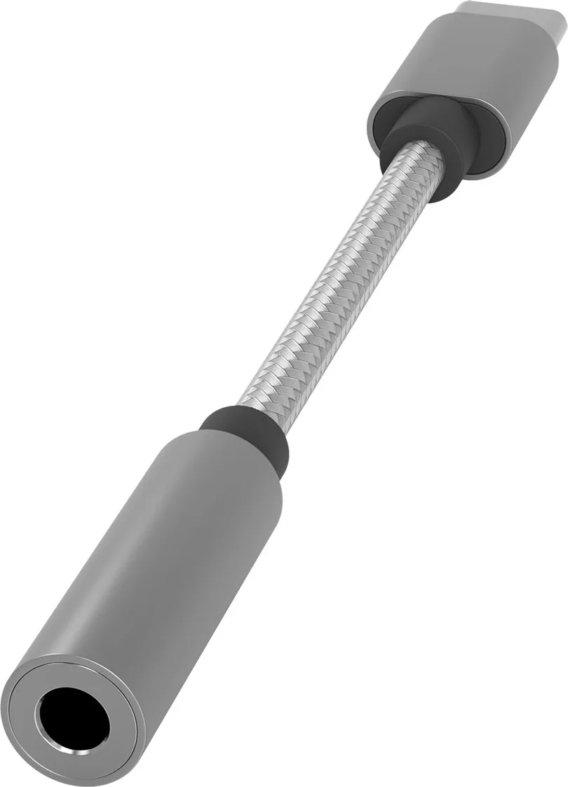 TerraTec Connect C50 Μετατροπέας USB-C male σε 3.5mm female Γκρι TerraTec Connect C50 Μετατροπέας USB-C male σε 3.5mm female Γκρι - Image 1