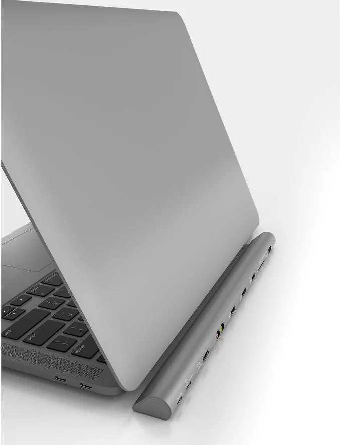 TerraTec Connect C6 USB-C / USB-A Docking Station με 4K PD Ethernet Γκρι TerraTec Connect C6 USB-C / USB-A Docking Station με 4K PD Ethernet Γκρι - Image 1