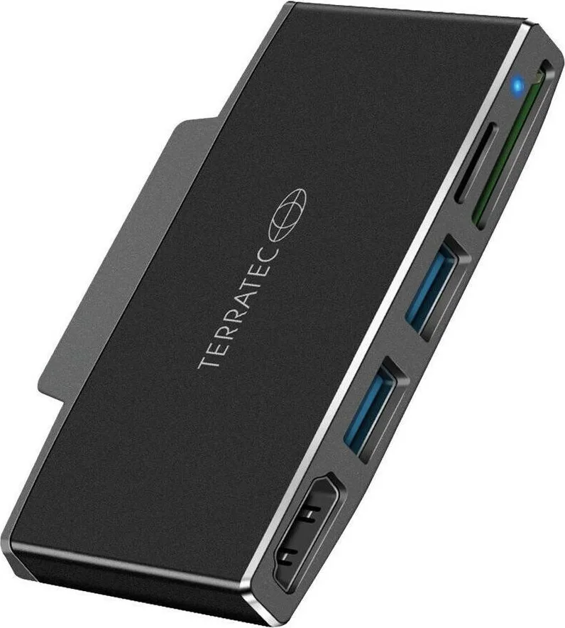 TerraTec Connect GO1 USB-C Docking Station με HDMI 4K Μαύρο TerraTec Connect GO1 USB-C Docking Station με HDMI 4K Μαύρο - Image 1