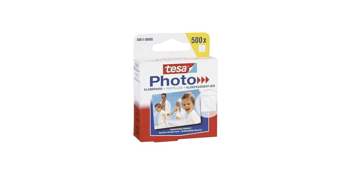 Tesa 56611-00000-00 Κρεμαστράκια με Αυτοκόλλητο Λευκά 500τμχ Tesa 56611-00000-00 Κρεμαστράκια με Αυτοκόλλητο Λευκά 500τμχ - Image 1