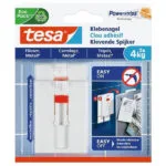 Tesa 77767-00000-01 Κρεμαστράκια με Αυτοκόλλητο Μεταλλικά 2τμχ