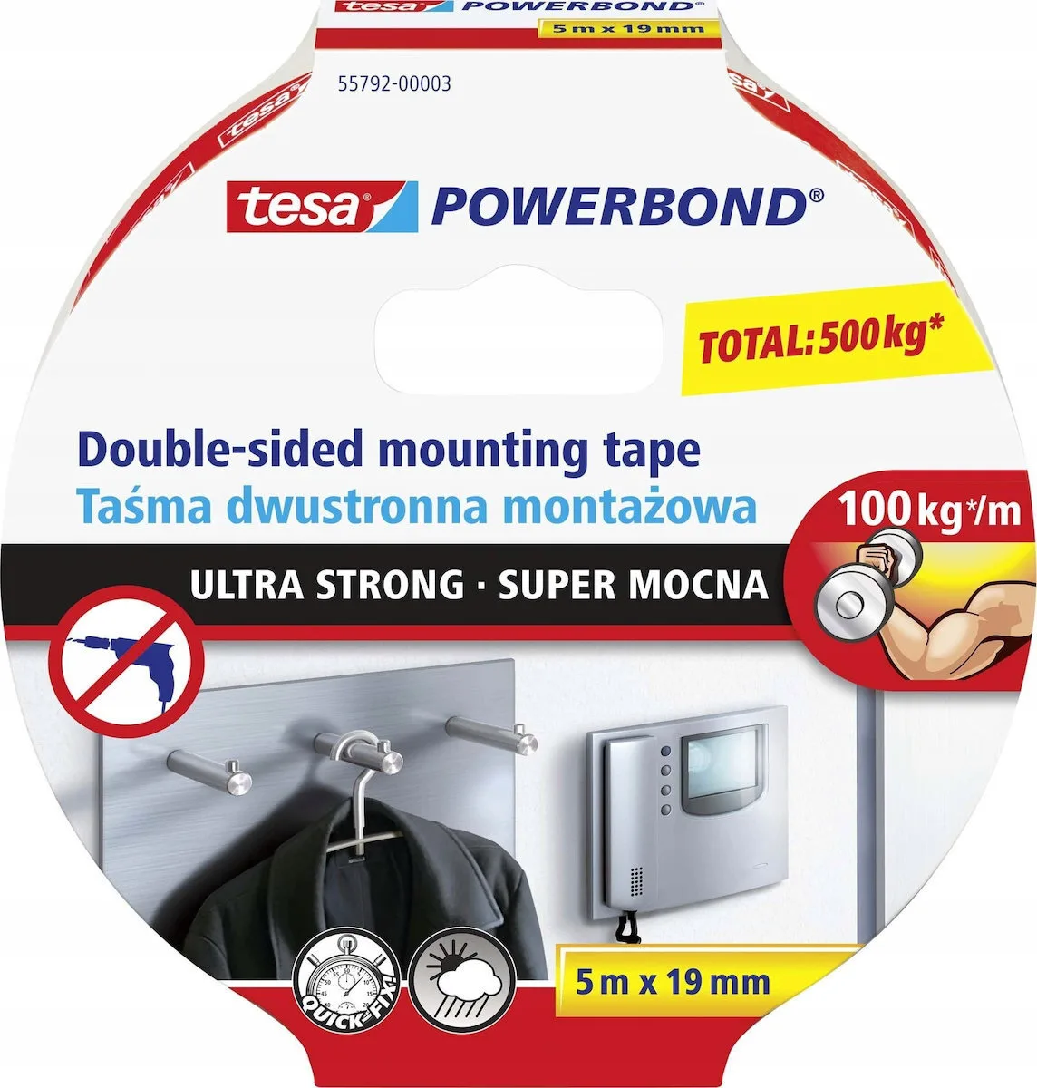 Tesa Αυτοκόλλητη Ταινία 5mx19mm 55792-00001-02 Tesa Αυτοκόλλητη Ταινία 5mx19mm 55792-00001-02 - Image 1