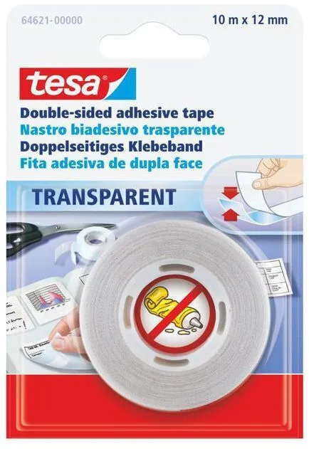 Tesa Αυτοκόλλητη Ταινία Διάφανη 12mm 9τμχ 77760-00000-20 4042448340368 Tesa Αυτοκόλλητη Ταινία Διάφανη 12mm 9τμχ 77760-00000-20 4042448340368 - Image 1