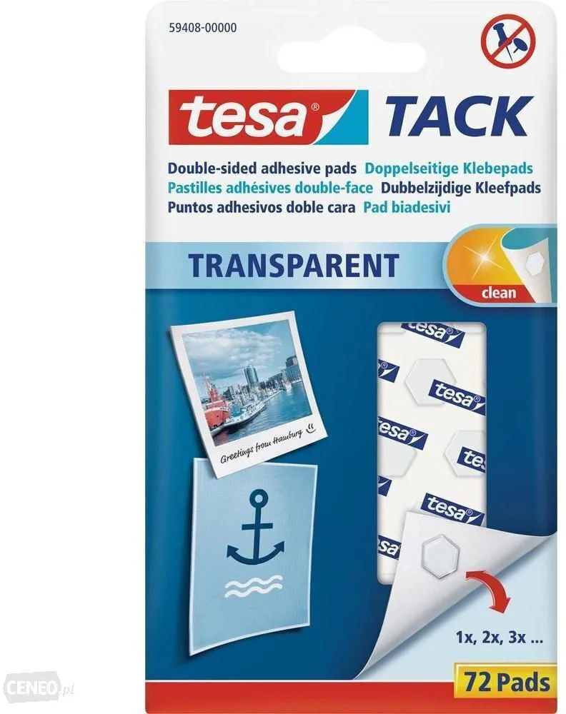 Tesa Αυτοκόλλητη Ταινία Διάφανη 2mx2mm 2τμχ 59605-00000-06 Tesa Αυτοκόλλητη Ταινία Διάφανη 2mx2mm 2τμχ 59605-00000-06 - Image 1