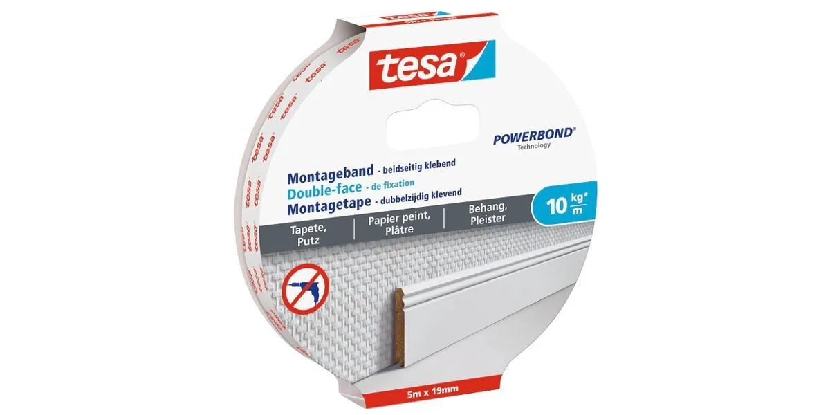 Tesa Αυτοκόλλητη Ταινία Επισκευών Λευκή 5mx19mm 77743-00000-00 Tesa Αυτοκόλλητη Ταινία Επισκευών Λευκή 5mx19mm 77743-00000-00 - Image 1