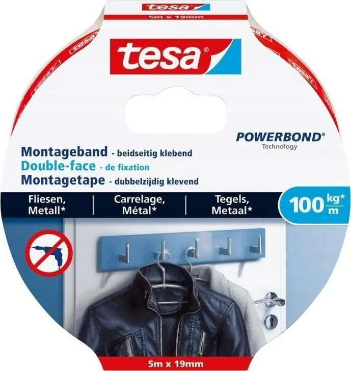 Tesa Αυτοκόλλητη Ταινία Λευκή 5mx19mm 77747-00000-00 Tesa Αυτοκόλλητη Ταινία Λευκή 5mx19mm 77747-00000-00 - Image 1