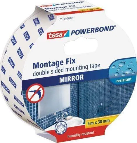 Tesa Αυτοκόλλητη Ταινία Λευκή 5mx38mm 55734 Tesa Αυτοκόλλητη Ταινία Λευκή 5mx38mm 55734 - Image 1