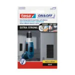 Tesa Αυτοκόλλητη Ταινία Χριτς Χρατς Μαύρη 0.1mx50mm 2τμχ 55228