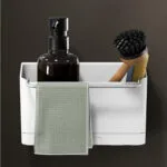 Tesa Βάση οργάνωσης νεροχύτη Λευκό 12x20.5x13cm 70046-00000-01