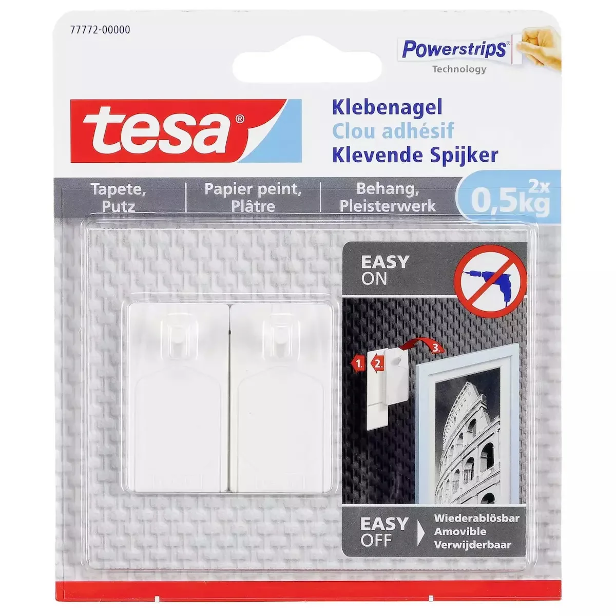 Tesa Γύψος Χειροτεχνίας 500gr 77772-00001-01 Tesa Γύψος Χειροτεχνίας 500gr 77772-00001-01 - Image 1