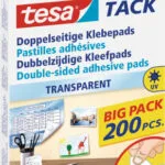 Tesa Κόλλα Αυτοκόλλητο Double Sized Adhesive Pads 200τμχ 200τμχ 59401-00000-01