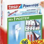 Tesa Κόλλα Αυτοκόλλητο Powerstrips Poster Λευκή 58213-00000-20