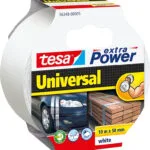 Tesa Extra Power Universal White Αυτοκόλλητη Υφασμάτινη Ταινία Λευκή 10mx50mm 56348-00005-05