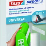 Tesa On & Off Universal Αυτοκόλλητη Ταινία Χριτς Χρατς Λευκή 1mx20mm