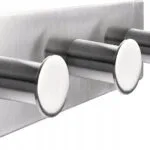 Tesa Powerbutton Classic 59334-00000-01 με Βίδες Inox Ασημί