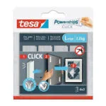Tesa Powerstrips Αυτοκόλλητη Ταινία Χριτς Χρατς Λευκή 4mx2mm 8τμχ 77722-00000-00