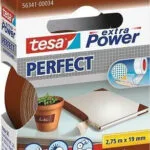 Tesa Tesa Extra Power Perfect Gewebeband 2.75m 19mm Braun