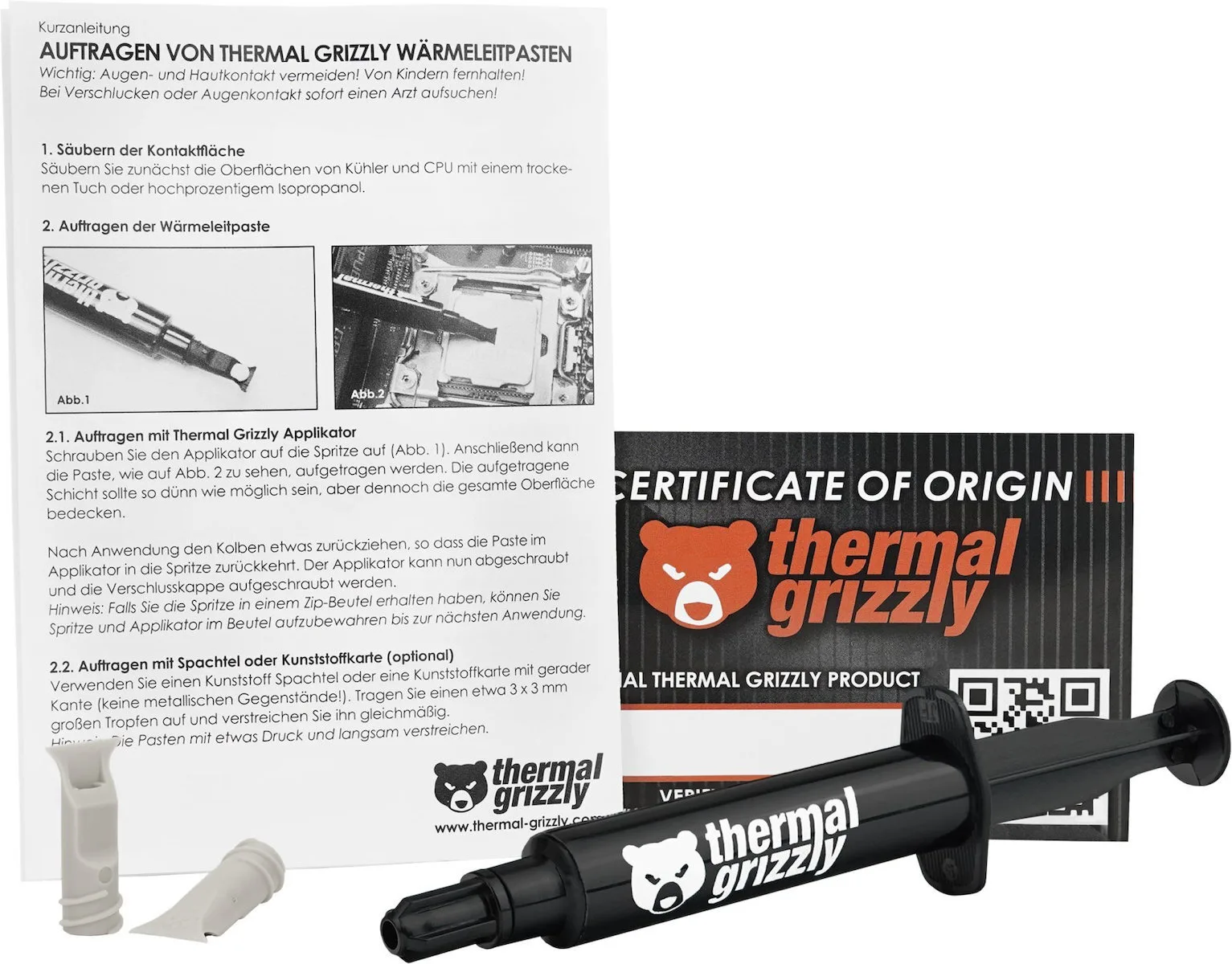 Thermal Grizzly TG-KE-006-R Thermal Paste 6gr Thermal Grizzly TG-KE-006-R Thermal Paste 6gr - Image 1