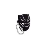 Thumbs Up 3D Black Panther Θήκη Σιλικόνης με Γάντζο σε Μαύρο χρώμα για Apple AirPods
