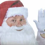 Thumbs Up Αυτοκόλλητο Αυτοκινήτου Ride with Santa Car Sticker 1001728