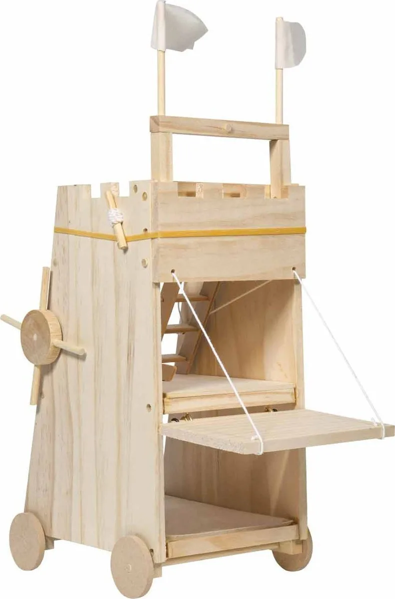 Thumbs Up Παιχνίδι Κατασκευών Ξύλινo Siege Tower 0001402 Thumbs Up Παιχνίδι Κατασκευών Ξύλινo Siege Tower 0001402 - Image 1
