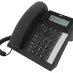 Tiptel 1020 Ενσύρματο Τηλέφωνο Γραφείου Μαύρο 1081 520