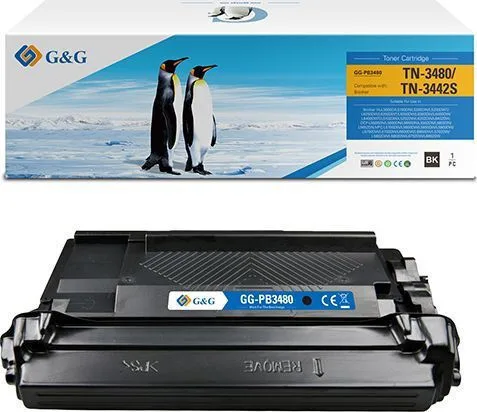 Toner Cartridge G&g Black Replacement Tn-3480 Nt-pb3480 Toner Cartridge G&g Black Replacement Tn-3480 Nt-pb3480 - Image 1