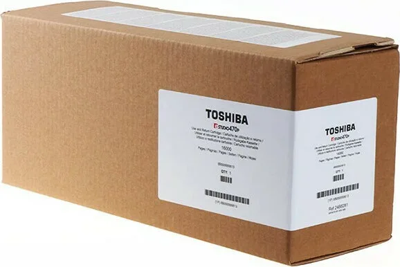 Toshiba T-470P Γνήσιο Toner Laser Εκτυπωτή Μαύρο 16000 Σελίδων (6B000000613) Toshiba T-470P Γνήσιο Toner Laser Εκτυπωτή Μαύρο 16000 Σελίδων (6B000000613) - Image 1