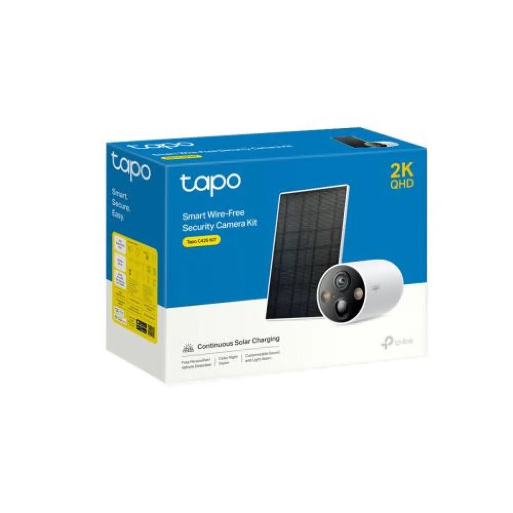 TP-LINK TC85-KIT IP Κάμερα Παρακολούθησης Wi-Fi Full HD+ 4MP Αδιάβροχη Μπαταρίας με Αμφίδρομη Επικοινωνία TP-LINK TC85-KIT IP Κάμερα Παρακολούθησης Wi-Fi Full HD+ 4MP Αδιάβροχη Μπαταρίας με Αμφίδρομη Επικοινωνία - Image 1