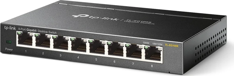 TP-LINK TL-SG108S v1 Unmanaged L2 Switch με 8 Θύρες Gigabit (1Gbps) Ethernet TP-LINK TL-SG108S v1 Unmanaged L2 Switch με 8 Θύρες Gigabit (1Gbps) Ethernet - Image 1
