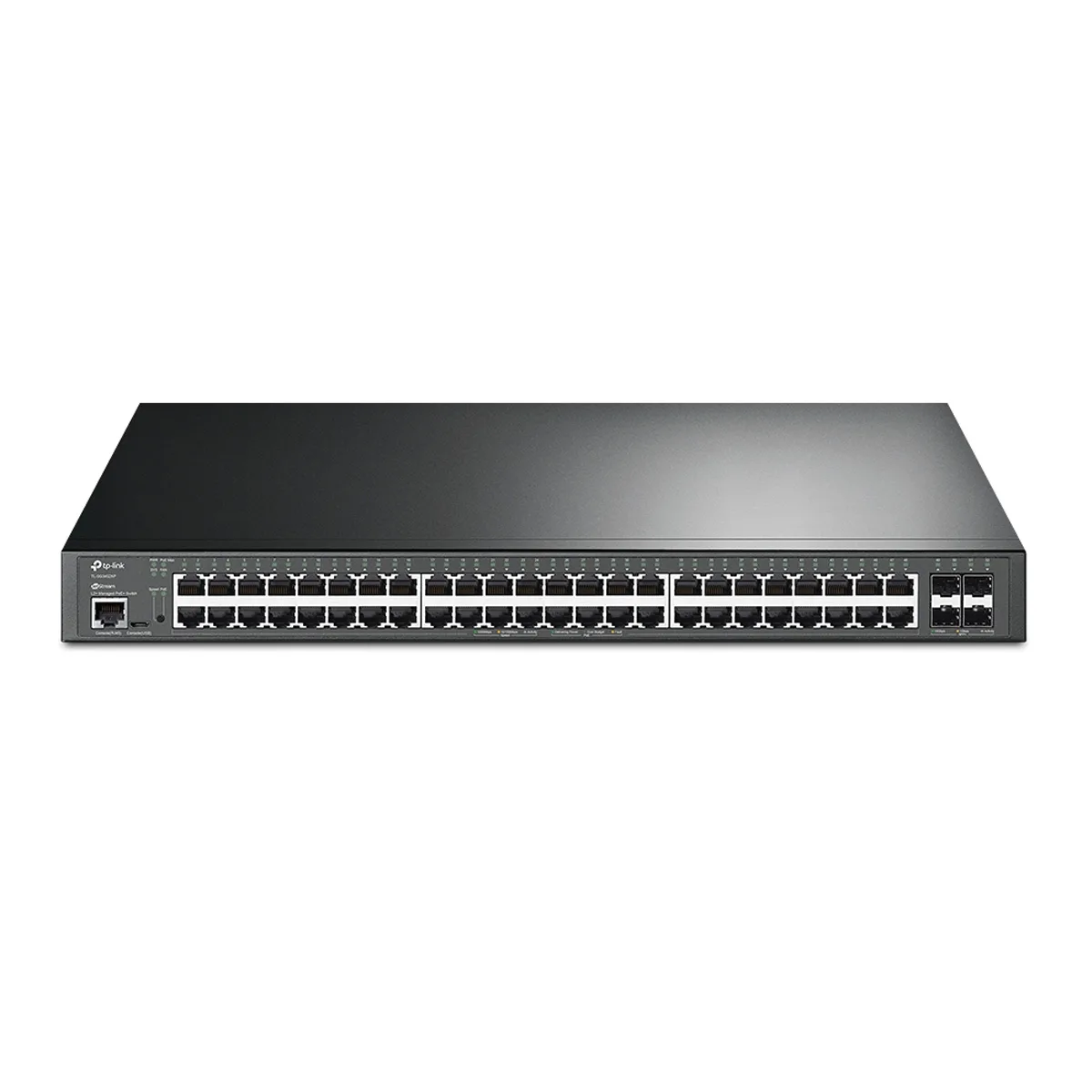 TP-LINK TL-SG3452XP v1 Managed L2 PoE+ Switch με 48 Θύρες Gigabit (1Gbps) Ethernet και 4 SFP Θύρες TP-LINK TL-SG3452XP v1 Managed L2 PoE+ Switch με 48 Θύρες Gigabit (1Gbps) Ethernet και 4 SFP Θύρες - Image 1