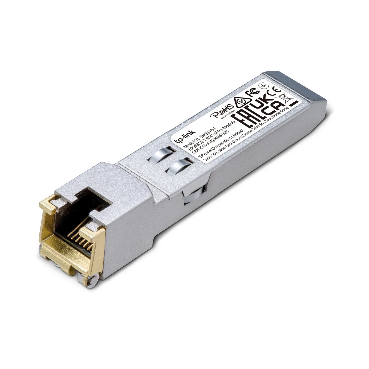 TP-LINK TL-SM5310-T v1 SFP+ Module TP-LINK TL-SM5310-T v1 SFP+ Module - Image 1
