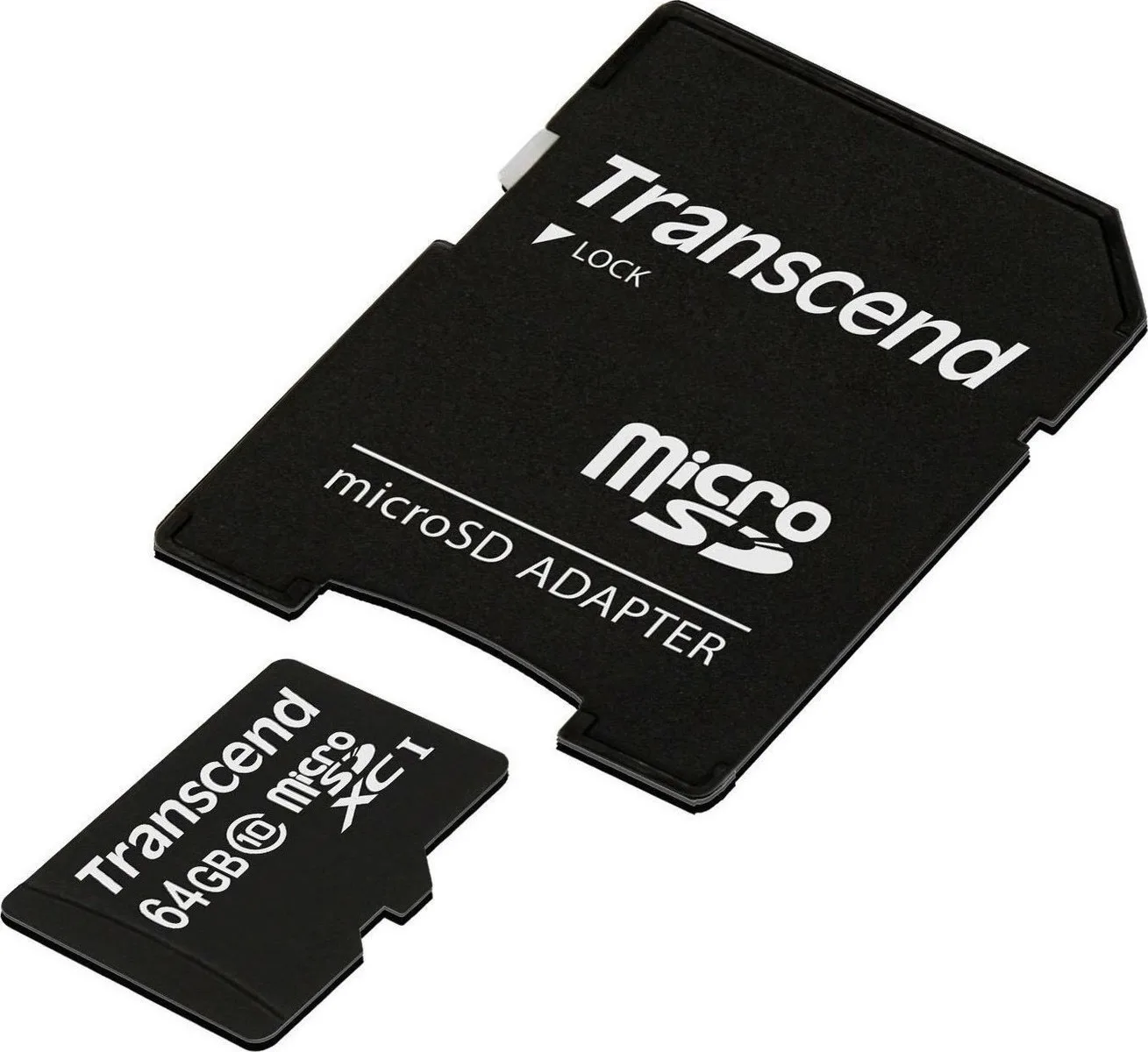 Transcend Premium 300x SDXC 64GB Class 10 UHS-I 60MB/s με αντάπτορα Transcend Premium 300x SDXC 64GB Class 10 UHS-I 60MB/s με αντάπτορα - Image 1