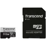 Transcend SDXC 512GB με αντάπτορα