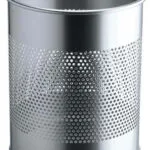 Trash Basket Durable 15l Silver 331023