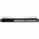 Trendnet Patch Panel Shielded για Rack 1U 19" 16 Θυρών cat6a Μαύρο TC-P16C6AS