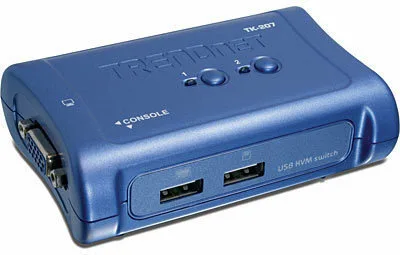 Trendnet TK-207K KVM & Data Switch με USB 2.0 / VGA Trendnet TK-207K KVM & Data Switch με USB 2.0 / VGA - Image 1