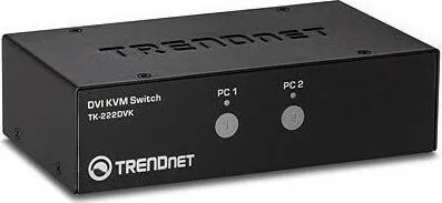 Trendnet TK-222DVK KVM & Data Switch με Audio / DVI / USB / USB 2.0 / USB-B Trendnet TK-222DVK KVM & Data Switch με Audio / DVI / USB / USB 2.0 / USB-B - Image 1