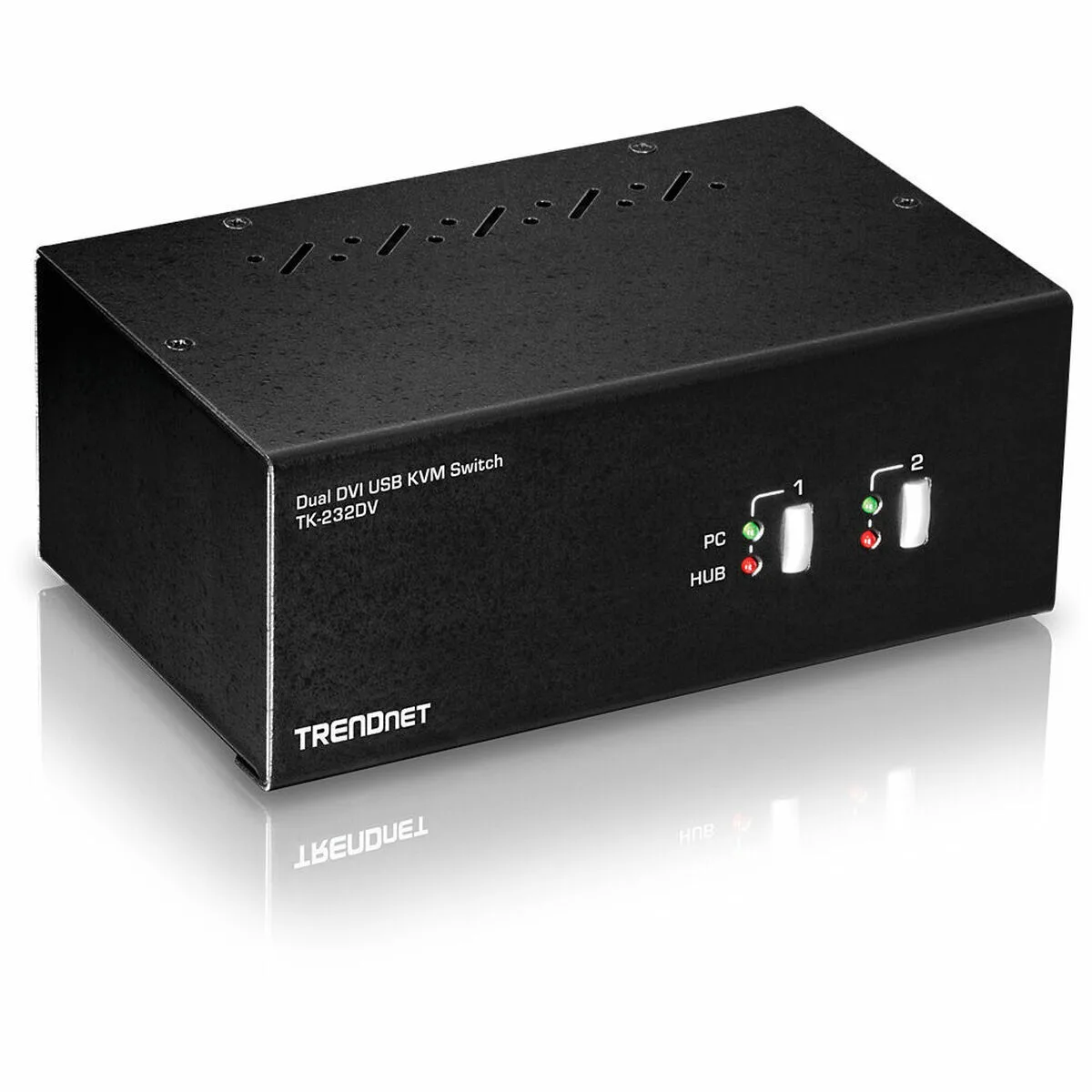 Trendnet TK-232DV KVM & Data Switch με Audio / DVI / USB / USB 2.0 / USB-B Trendnet TK-232DV KVM & Data Switch με Audio / DVI / USB / USB 2.0 / USB-B - Image 1