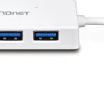 Trendnet TUC-H4E Hub 4 Θυρών USB 3.0 με σύνδεση USB-C Λευκό TUC-H4E