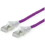 Triton S/FTP Cat.6a (Gigabit) Καλώδιο Δικτύου Ethernet 2m Μωβ