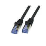 Triton S/FTP Cat.6a (Gigabit) Καλώδιο Δικτύου Ethernet 30m Μαύρο