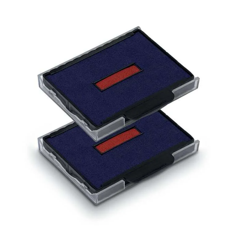 Trodat Spare Pads 2 Pcs Blue Red 6 57 2 Sb Up To 5470 Trodat Spare Pads 2 Pcs Blue Red 6 57 2 Sb Up To 5470 - Image 1