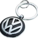 Troika Μπρελόκ Πορτοφόλι Volkswagen Μεταλλικό Μαύρο KR16-05/VW