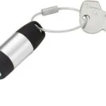 Troika Μπρελόκ Torch Eco Charge Μεταλλικό με Led Ασημί TOR40/SI