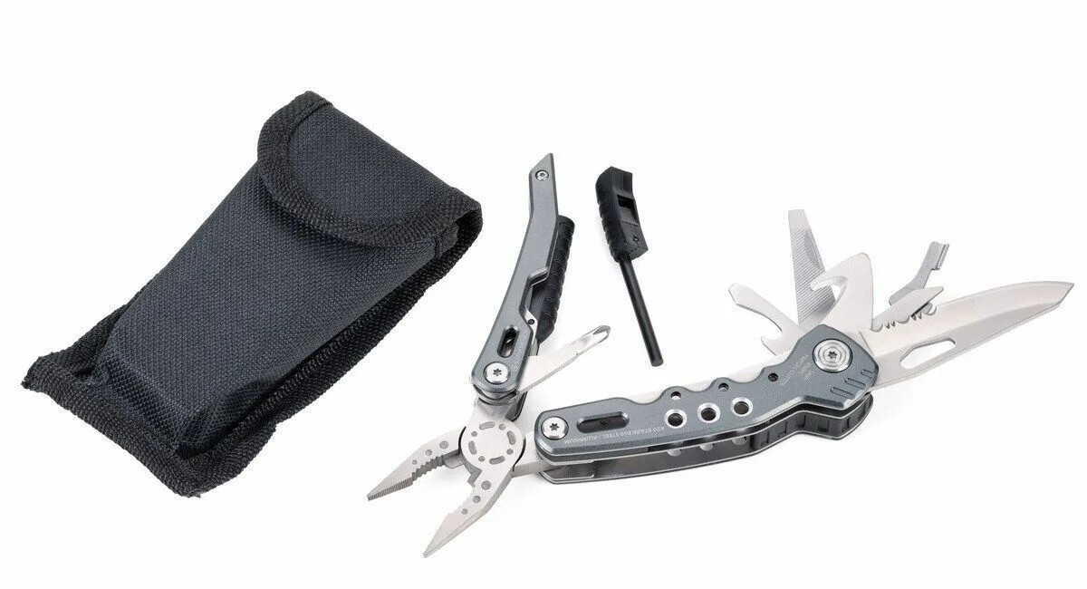 Troika Fire Tool 14 Πολυεργαλείο Γκρι σε Θήκη TOL45/GY Troika Fire Tool 14 Πολυεργαλείο Γκρι σε Θήκη TOL45/GY - Image 1