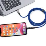 Troika USB-C to Lightning Cable 100W Μπλε 2m CBL20/DB